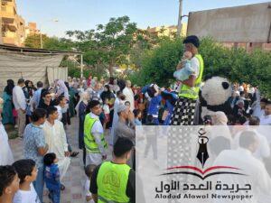 اتحاد بشبابها يستقبل المصلين ويشارك المواطنين فرحة عيد الأضحى في شوارع مصر