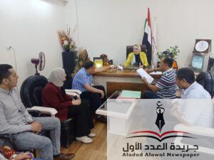 لجنة شئون العاملين تعقد اجتماعها الدوري برئاسة الدكتورة منى عثمان وكيل الوزارة 