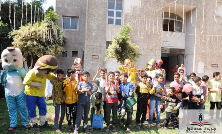 عروض للعرائس وألعاب ترفيهيه بمراكز شباب ميت غمر فى رابع ايام العيد