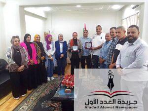 الشباب بالدقهلية تكرم منى عثمان وكيل الوزارة في حفل ختام الأنشطة بمركز التنمية