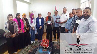 الشباب بالدقهلية تكرم منى عثمان وكيل الوزارة في حفل ختام الأنشطة بمركز التنمية