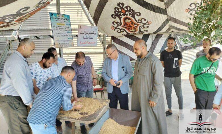 محافظ الدقهلية: استمرار توافد محصول القمح وتوريد 292 ألف طن