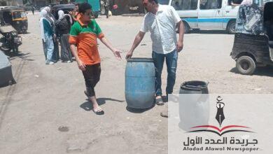 استمرار حملات إزالة الإشغالات بشوارع مدينة ميت غمر بالدقهلية