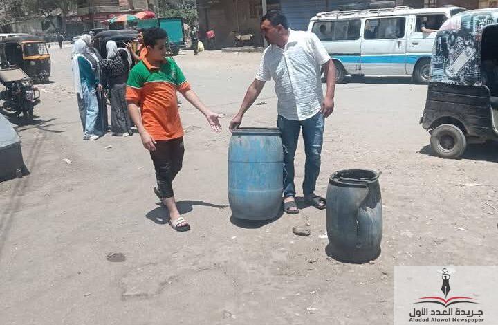استمرار حملات إزالة الإشغالات بشوارع مدينة ميت غمر بالدقهلية