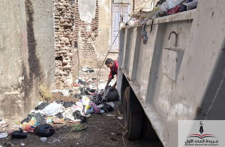رئيس مركز ومدينة المنزلة الدقهلية ...يتابع أعمال النظافة يوميا 