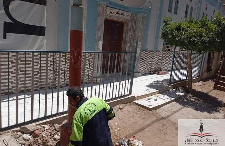 استمرار متابعة رئيس مركز المطرية الدقهلية ..لاعمال النظافة بالمدينة