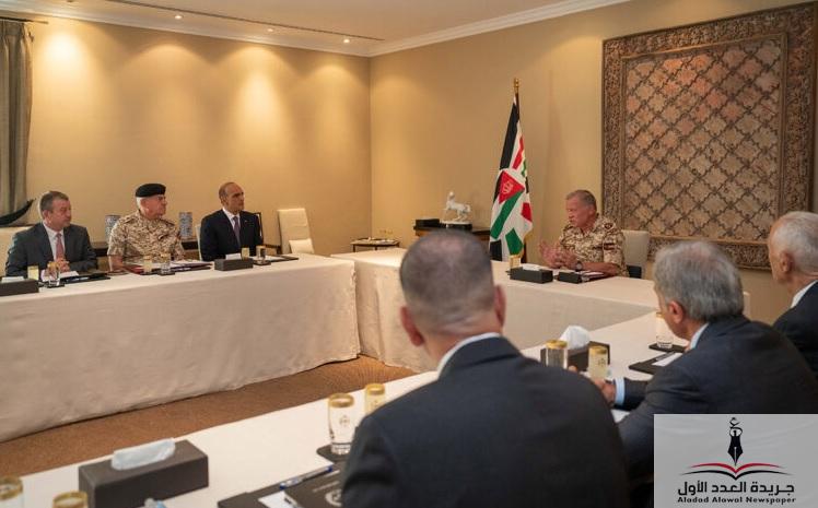 برئاسة الملك مجلس الأمن القومي الأردني يجتمع لبحث الهجمات الإسرائيلية الإيرانية - جريدة العدد الأول