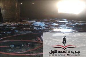 السيطرة على حريق بمصنع سناكس للاطفال بدائرة مركز شرطة بنها دون وقوع ثمة اصابات 