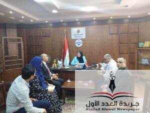 استقبلت الدكتورة هالة عبدالرازق جودة، وكيل وزارة التضامن الاجتماعي ورئيس مجلس أمناء مؤسسة التكافل الاجتماعي، بحضور المدير التنفيذي للمؤسسة،