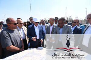  وزير الإسكان يتفقد محور التسعين الشمالي بالقاهرة الجديدة 