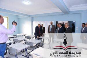 وزير العمل ومحافظ القليوبية يفتتحان مدرسة نصار جروب الثانوية للتكنولوجيا 