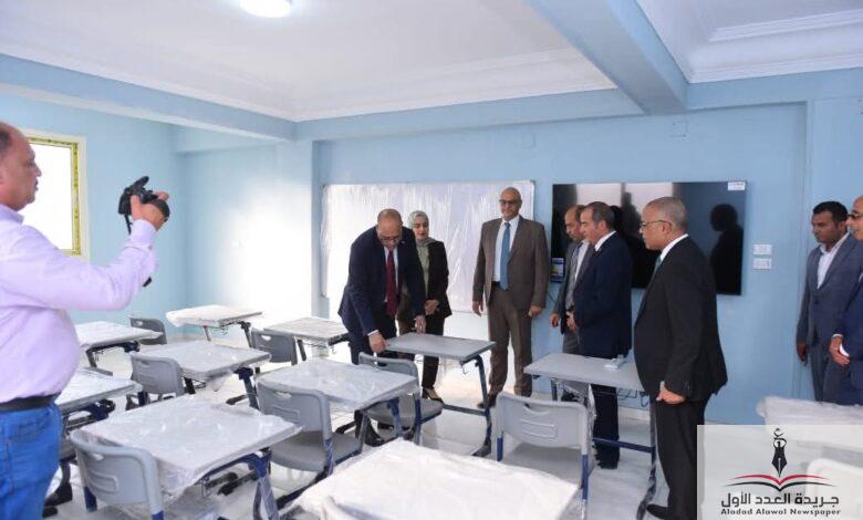 وزير العمل ومحافظ القليوبية يفتتحان مدرسة نصار جروب الثانوية للتكنولوجيا