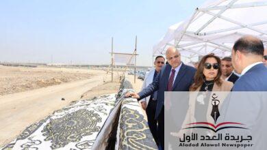 وزيرة التنمية المحلية ومحافظ القليوبية يتفقدان أعمال الانتهاء مخلفات أسفل محور الفريق العصار
