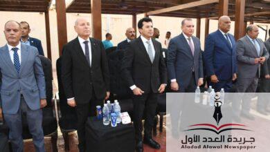 الشباب والرياضه افتتاح حمام سباحة نصف أولمبي بمركز شباب الأسمرات