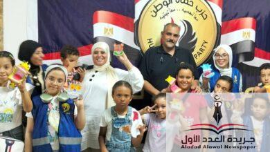 حماة الوطن ببورفؤاد ثانٍ يرسم البجهة و الابتسامة على وجوه الأطفال