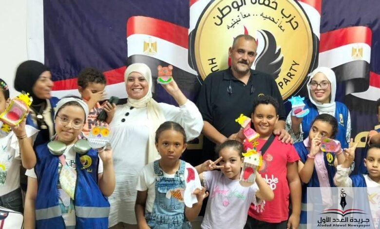 حماة الوطن ببورفؤاد ثانٍ يرسم البجهة و الابتسامة على وجوه الأطفال