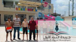 فاعليات نشاط اجتماعي طلائع زياره حمام السباحه بمركز شباب اولاد حانا بالمنزلة