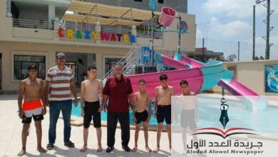 فاعليات نشاط اجتماعي طلائع زياره حمام السباحه بمركز شباب اولاد حانا بالمنزلة