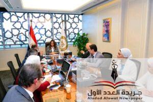 وزيرة التنمية المحلية والقائم بأعمال وزير البيئة تطلع على خطط عمل وزارة البيئة