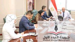  وزير الكهرباء والطاقة المتجددة يبحث مع شركة “صن ريف سولارSunRev Solar الصينية التعاون في مجالات الطاقة المتجددة وتصنيع مهمات الطاقة الشمسية. 