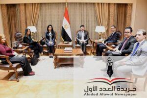 وزير الشباب يستقبل الممثلة المقيمة الجديدة لبرنامج الأمم المتحدة الإنمائي (UNDP) 