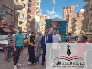 محافظ الدقهلية يتفقد شوارع المنصورة ويتابع أعمال النظافة ورفع الإشغالات واعمال التطوير 