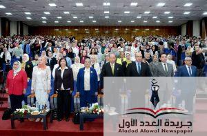 وكيل وزارة التضامن بالدقهلية تشارك في فعاليات ندوة معًا بالوعي نحميها 