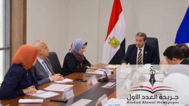 محافظ دمياط يناقش أعمال الخطة الاستثمارية للعام المالى الحالي