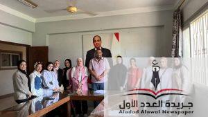 وكيل وزارة الشباب بالدقهلية تجتمع مع طلاب التربية العملي الخاصه بكلية علوم الرياضة