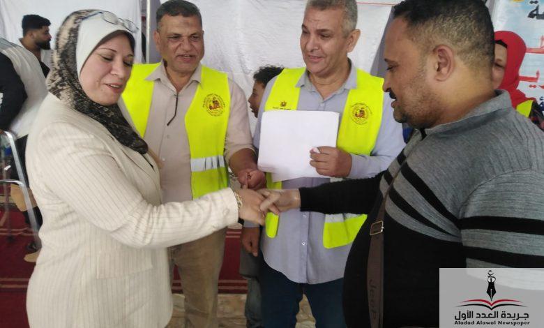 وكيل وزارة التضامن بالدقهلية تتابع فعاليات تسليم الاطراف الصناعية للمستحقين 