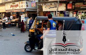 في ذكرى 30 يونيو "حماة الوطن" بالمنزلة يشارك المواطنين احتفالاتهم بتوزيع الأعلام المصرية
